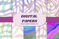Watercolor Abstract 13 Digital Paper Background Product Image 1