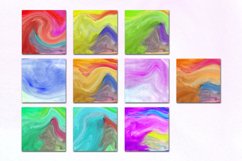 Watercolor Abstract 14 Digital Paper Background Product Image 2
