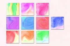 Watercolor Abstract 17 Digital Paper Background Product Image 2