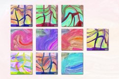 Watercolor Abstract 35 Digital Paper Background Product Image 2