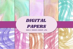 Watercolor Abstract 41 Digital Paper Background Product Image 1