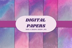 Watercolor Abstract 61 Digital Paper Background Product Image 1