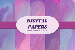 Watercolor Abstract 66 Digital Paper Background Product Image 1