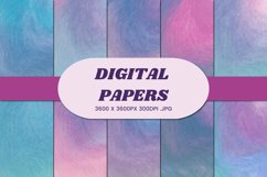 Watercolor Abstract 74 Digital Paper Background Product Image 1