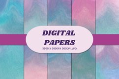Watercolor Abstract 83 Digital Paper Background Product Image 1