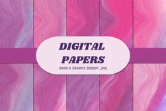 Watercolor Abstract 95 Digital Paper Background Product Image 1
