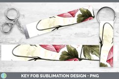 GorgeousWatercolor Key Fob design.