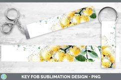 GorgeousWatercolor Key Fob design.
