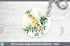 GorgeousWatercolor Keychain design.