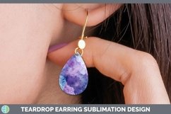 GorgeousWatercolor Teardrop Earrings design.