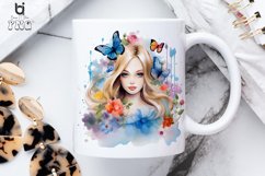 Watercolor Alice in Wonderland Sublimation Clipart Product Image 4