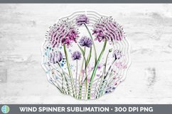 GorgeousWatercolor Wind Spinner design.