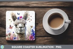 GorgeousWatercolor Square Coaster design.