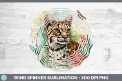 GorgeousWatercolor Wind Spinner design.