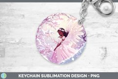 GorgeousWatercolor Keychain design.