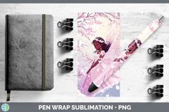 GorgeousWatercolor Pen Wrap design.