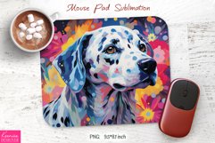 Dalmatian Mouse Pad Sublimation Product Image 1