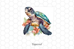 Watercolor Animals 20 oz Skinny Tumbler Wrap Designs