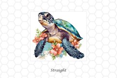 Watercolor Animals 20 oz Skinny Tumbler Wrap Designs