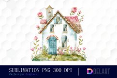 Animals House Sublimation PNG Clipart Product Image 1