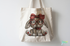 Watercolor Animals Valentine Clipart Product Image 3