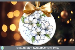 GorgeousWatercolor Ornament design.