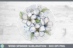 GorgeousWatercolor Wind Spinner design.