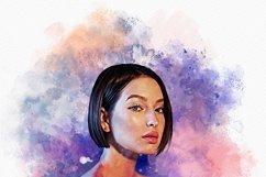 Watercolor Aqueous Elegance Effect Product Image 11