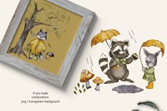 Watercolor Wild Rose Clipart Set Product Image 5