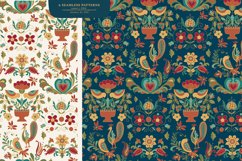 Watercolor Fiesta Flowers Clipart Collection Product Image 14