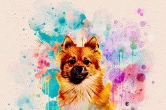 Watercolor Editable Dog Painting Product Image 3