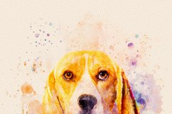 Watercolor Editable Dog Painting Product Image 5