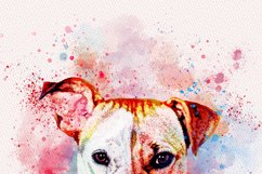 Watercolor Puppy Painting Product Image 5
