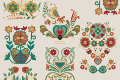 Watercolor Fiesta Flowers Clipart Collection Product Image 7