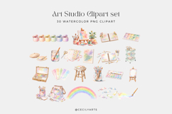 Art Studio Clipart Set Product Image 2