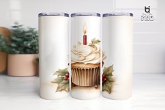 Watercolor Cupcake Sublimation Tumbler Design Product Image 6