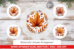 Autumn Arrangement Wind Spinner Product Image 1