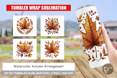 Autumn Arrangement Tumbler Product Image 1