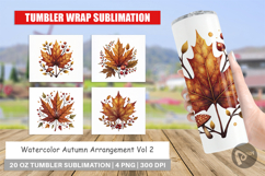 Autumn Arrangement Tumbler Product Image 1