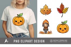 Watercolor Autumn Clipart Product Image 1