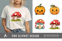 Watercolor Autumn Clipart Product Image 1