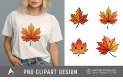 Watercolor Autumn Clipart Product Image 1