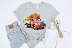 Watercolor Autumn Clipart Thanksgiving Sublimation Bundle