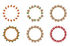 Watercolor Cliparts Autumn Leaves Product Image 2