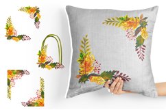 Watercolor Cliparts Autumn Leaves Product Image 4