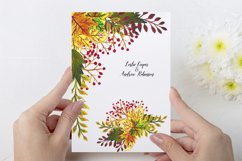 Watercolor Cliparts Autumn Leaves Product Image 8