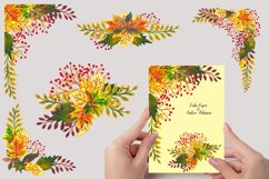 Watercolor Cliparts Autumn Leaves Product Image 10