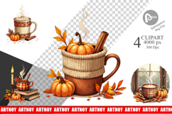 Autumn Mug Clipart Product Image 1