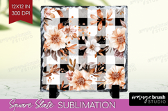 Cozy Autumn Slate PNG - Harvest Season Square Slate Product Image 1