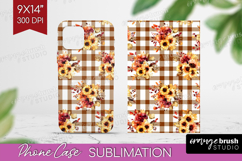 Cozy Autumn Phone Case PNG - Harvest Season Case PNG Product Image 1